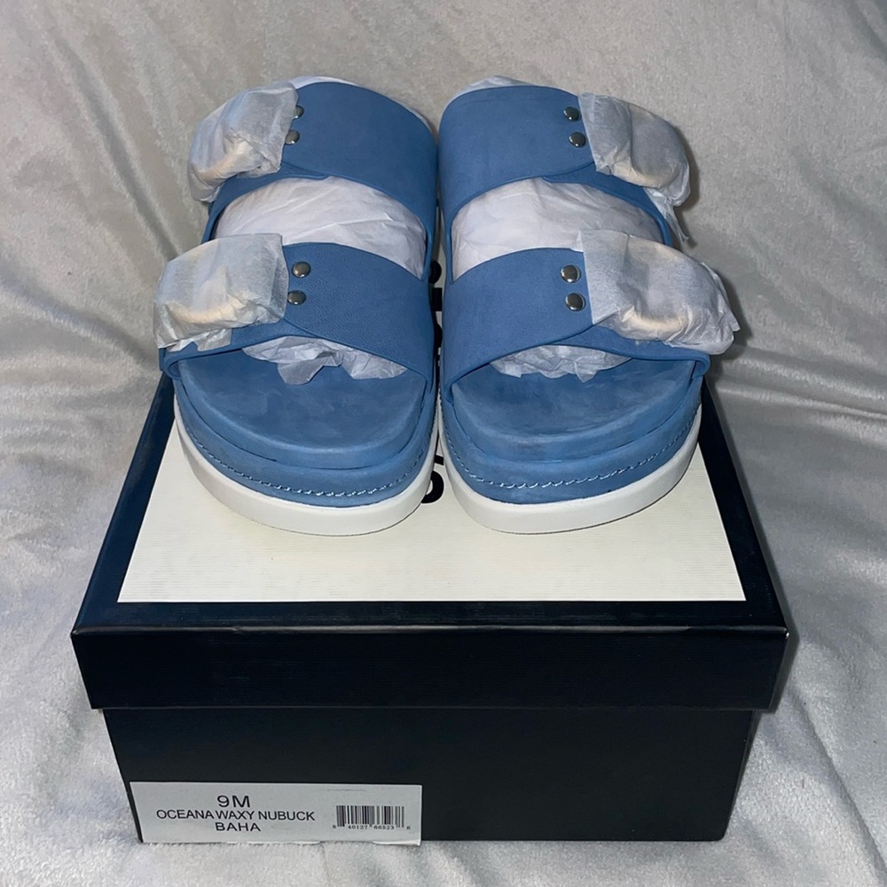 NWT J/SLIDES BAHA Oceana Waxy Nubuck Sandal - Picture 7 of 15